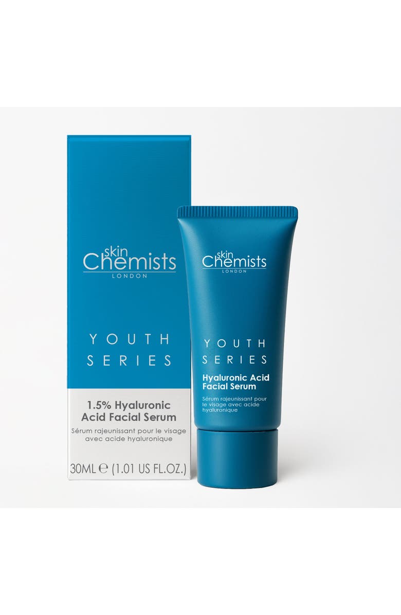 SKINCHEMISTS Youth Series 1.5% Hyaluronic Acid Facial Serum 30ml, Alternate, color, White