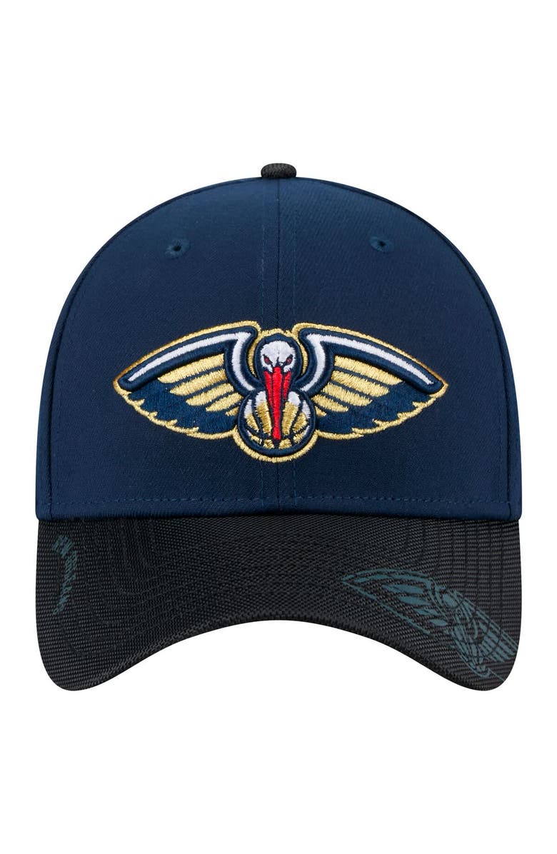 New Era Men's New Era Navy New Orleans Pelicans Sport Night 39THIRTY Flex Hat, Alternate, color, Navy