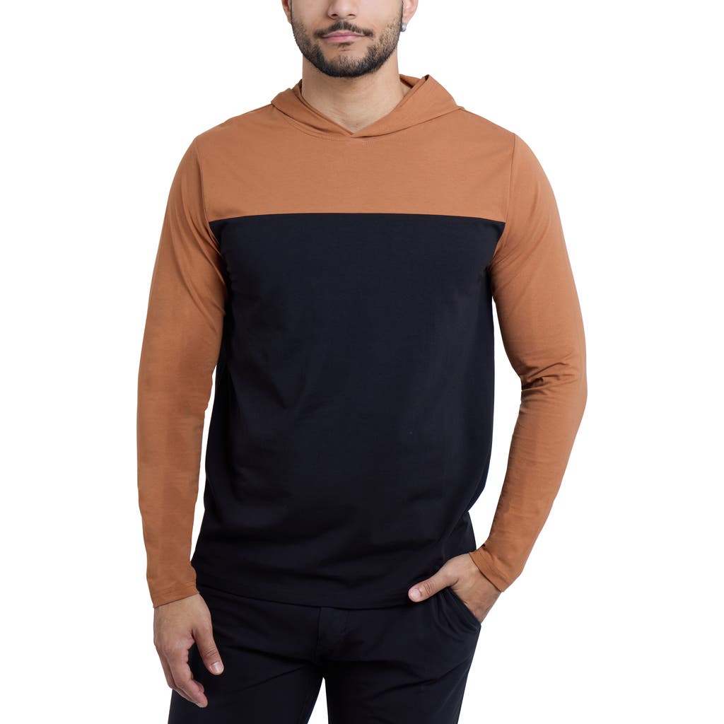 X-ray Xray Colorblock Hooded Sweatshirt