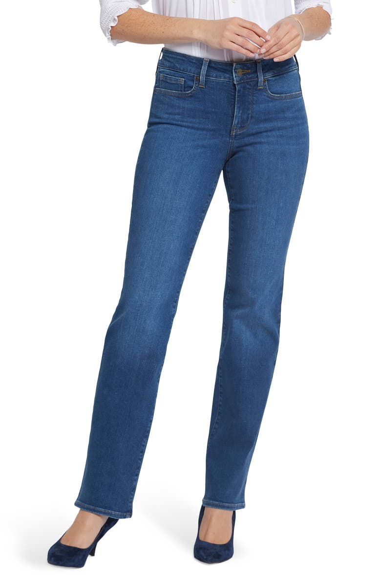 NYDJ Marilyn Straight Leg Jeans, Main, color, Presidio