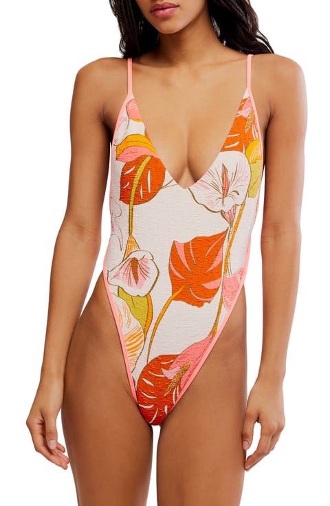 Printed Amber One-Piece Swimsuit
