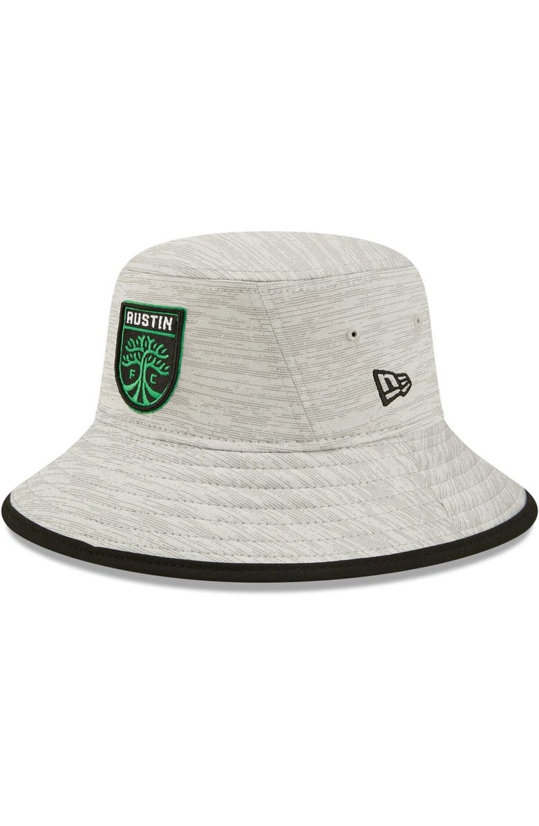 New Era Men's New Era Heathered Gray Austin FC Distinct Bucket Hat, Main, color, Heather Gray