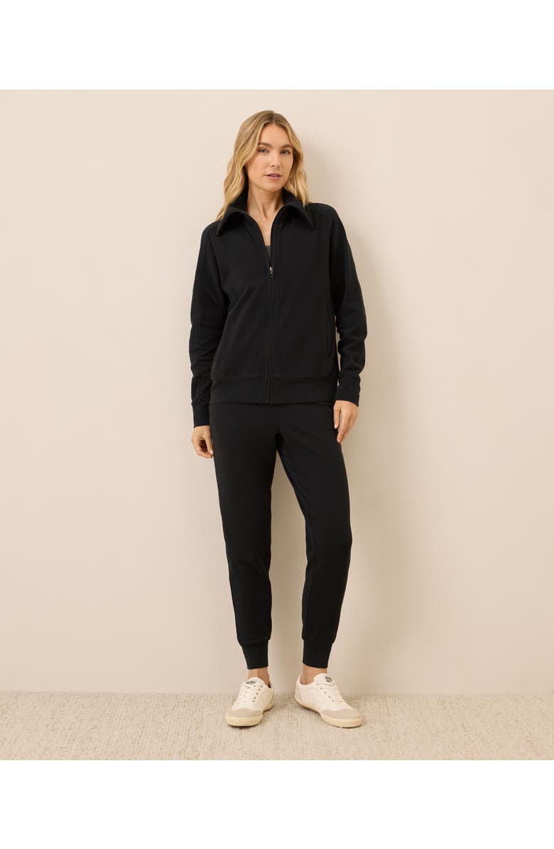 Pact Organic Cotton CloudKnit Jogger, Alternate, color, Black