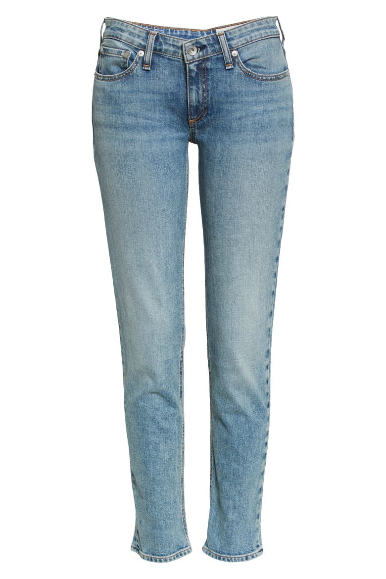 Dre Slim Boyfriend Jeans, Alternate, color, EDGE CLIFF