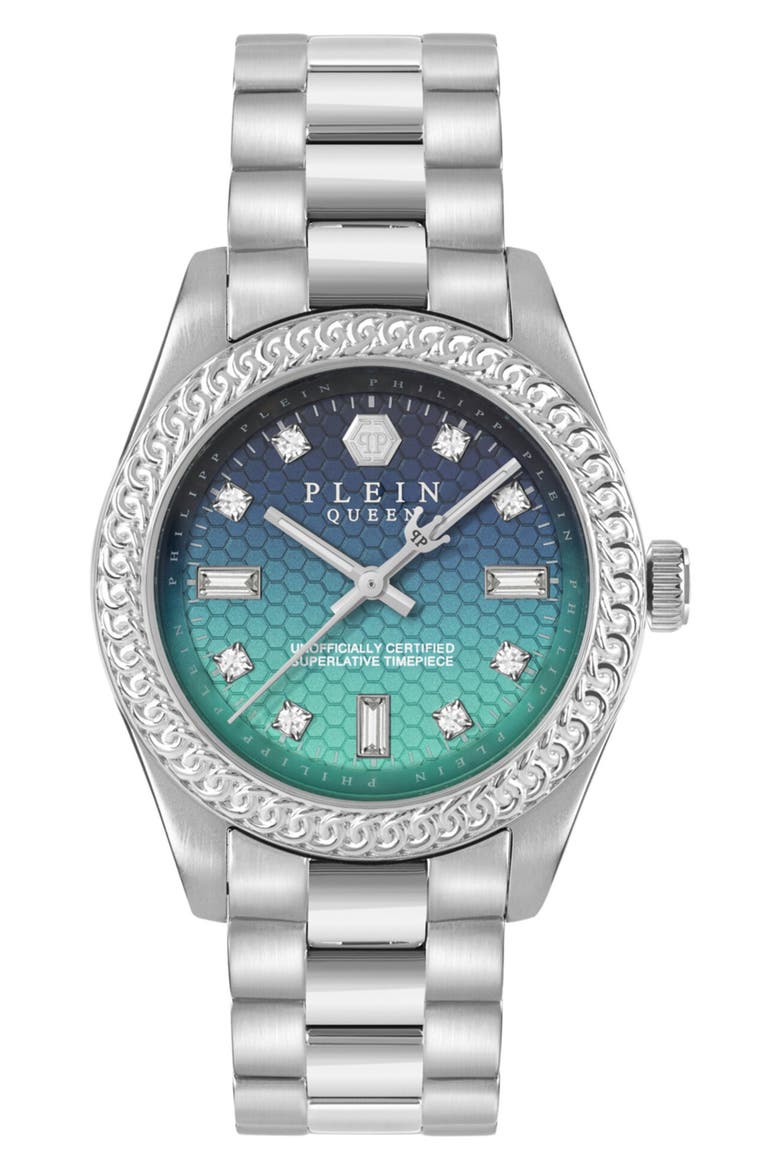 Queen Bracelet Watch, 36mm, Main, color, STAINLESS STEEL