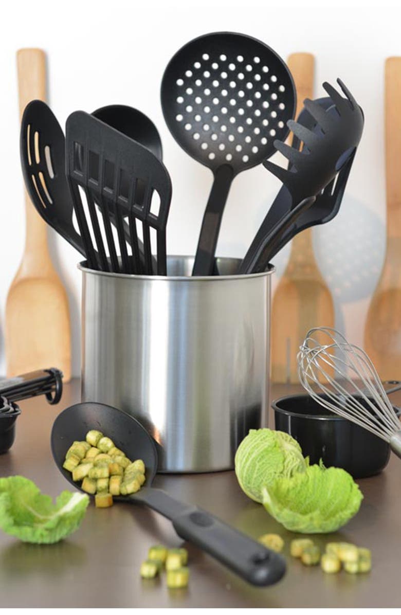 BERGHOFF INTERNATIONAL Silver Tub of Tools 23-Piece Set, Main, color, 