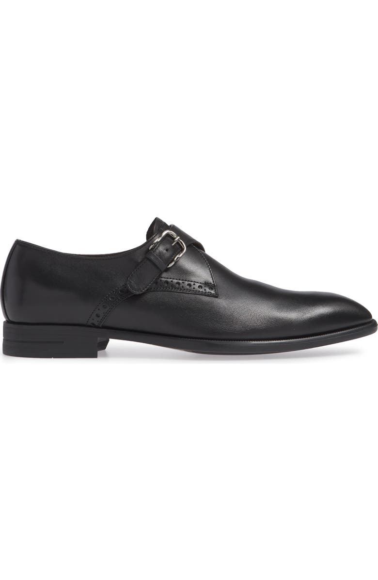 ZEGNA Single Strap Monk Shoe, Alternate, color,
