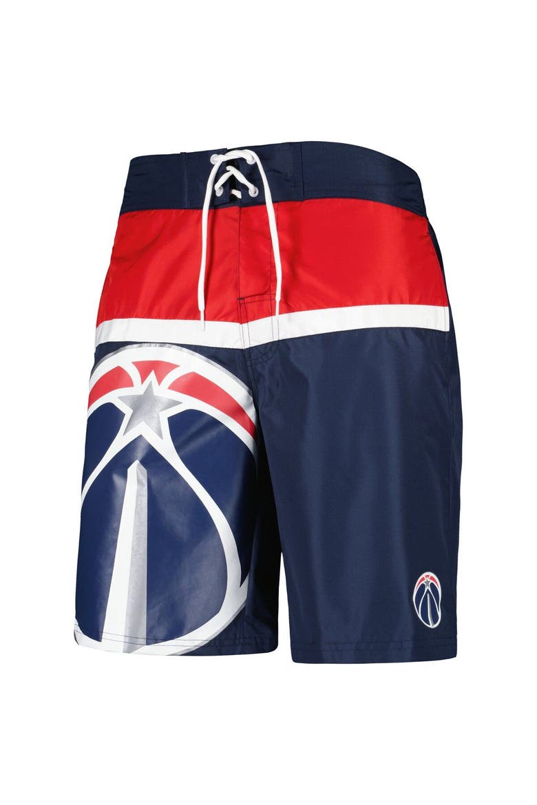 Men's G-III Sports by Carl Banks Navy Washington Wizards Sea Wind Swim Trunks, Alternate, color, Navy