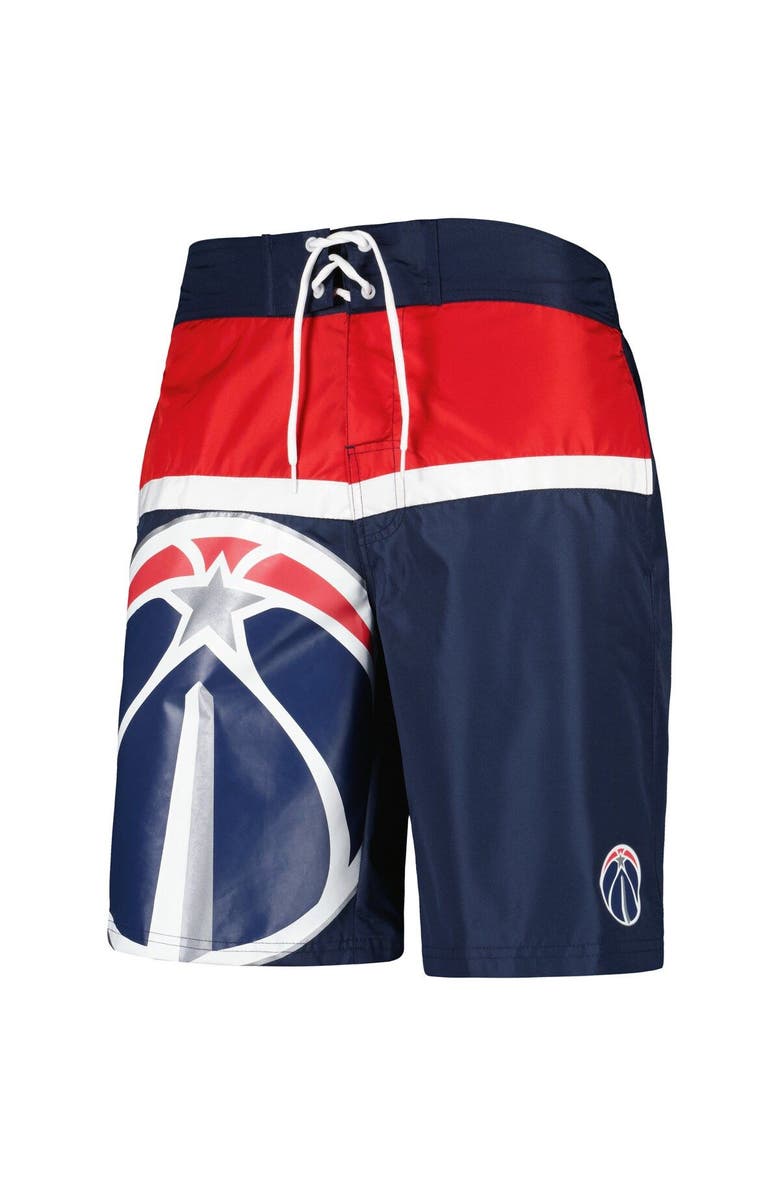 G-III SPORTS BY CARL BANKS Men's G-III Sports by Carl Banks Navy Washington Wizards Sea Wind Swim Trunks, Alternate, color, Navy