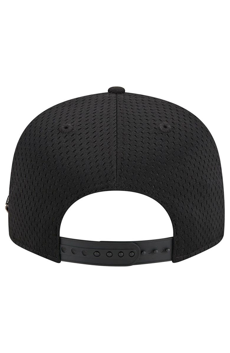 New Era Men's New Era Black New York Yankees Post Up Pin 9FIFTY Snapback Hat, Alternate, color, 