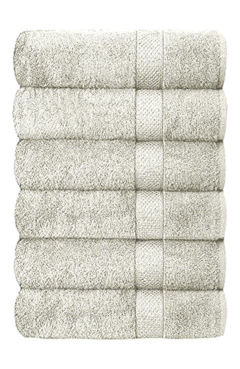 Set of 6 Plush Towels