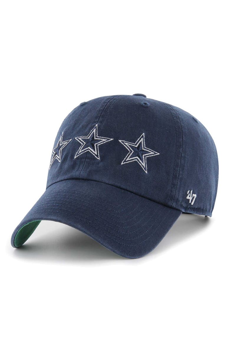 '47 Men's '47 Navy Dallas Cowboys Bankroll Clean Up Adjustable Hat, Main, color, Navy