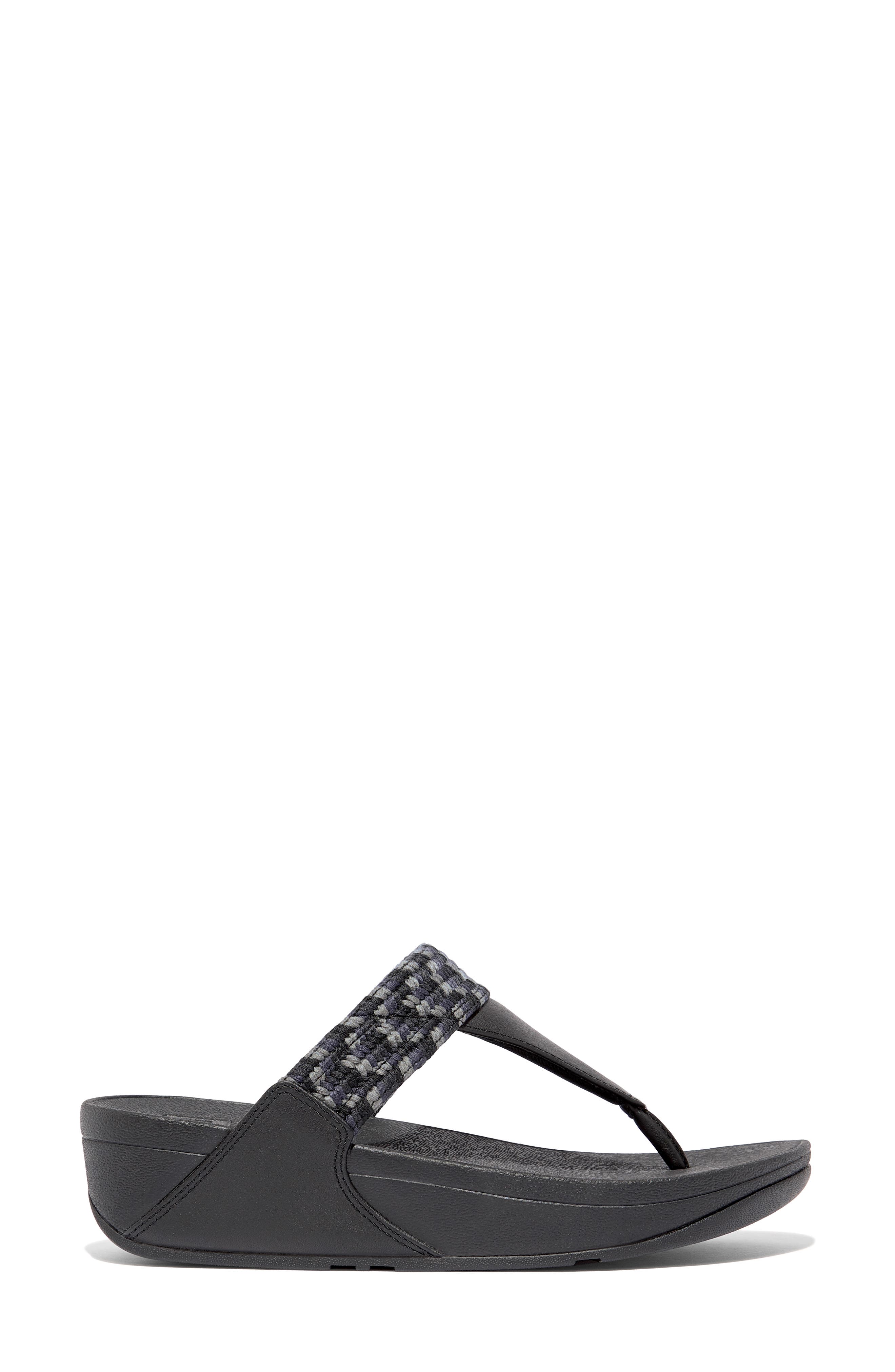 FitFlop Lulu Art Wedge Sandal, Alternate, color, 