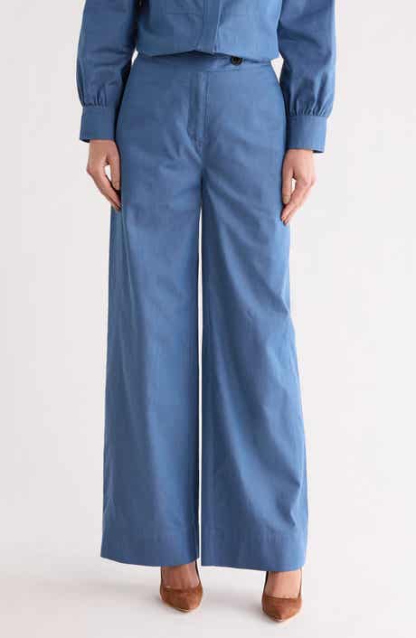 Derek Lam 10 Crosby Eli Wide Leg Pants