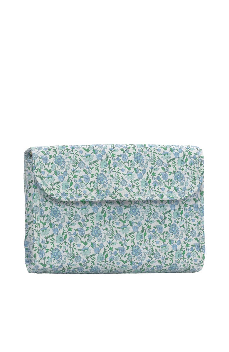 TRVL Design Hamptons Floral Hanging Toiletry Bag, Alternate, color, Blue