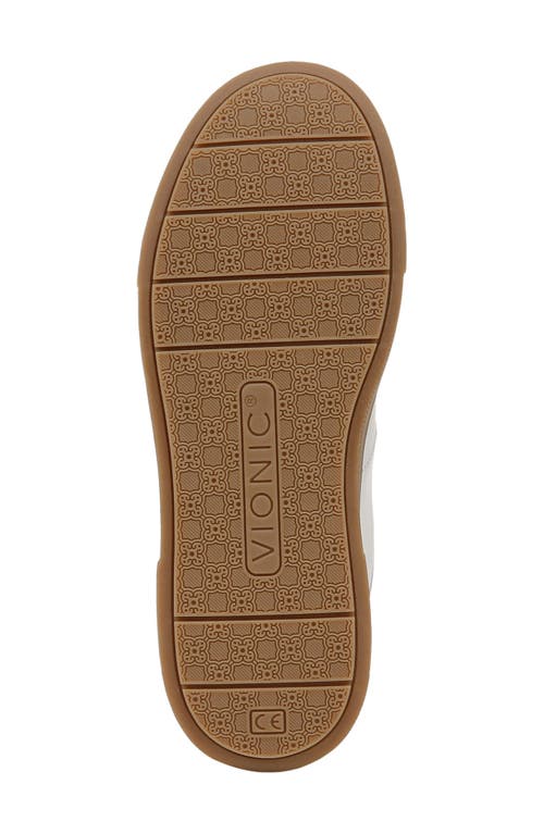 Vionic Kimmie Court Sneaker In White/gum