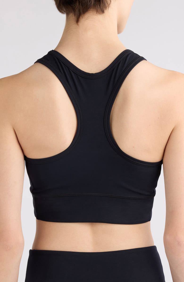 Balenciaga Logo Sports Bra, Alternate, color, 