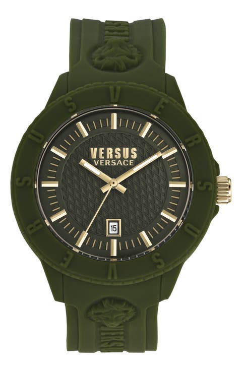 Versus Tokyo Silicone Strap Watch, 42mm