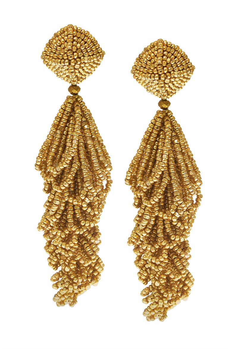 Lulu Drop Earrings, Main, color, GOLD
