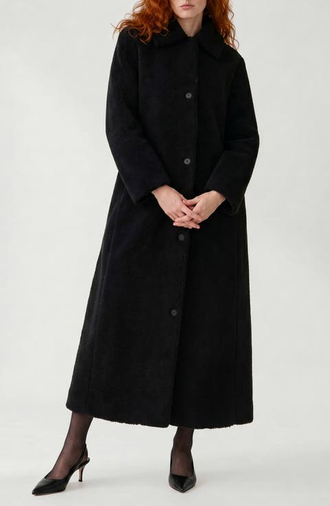 Elise Faux Fur Longline Coat