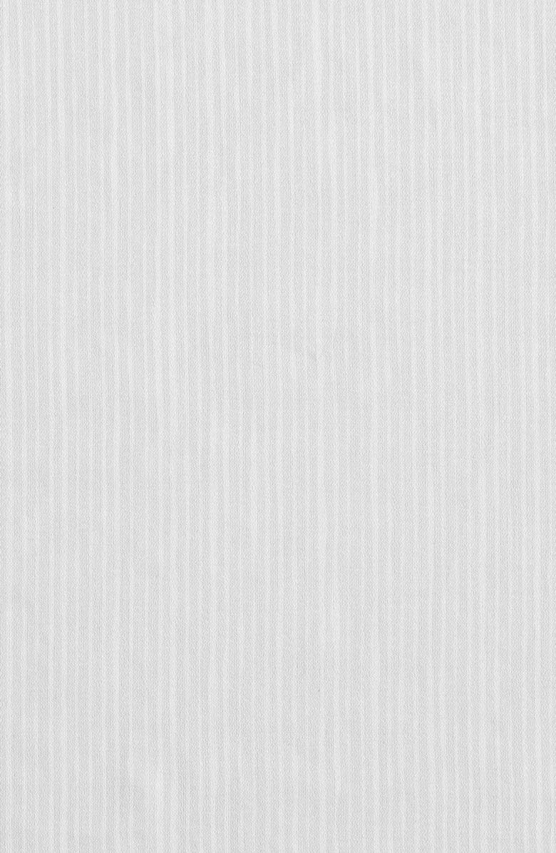 Vera Wang Etched Stripe Cotton Sheet Set, Alternate, color, Light Grey