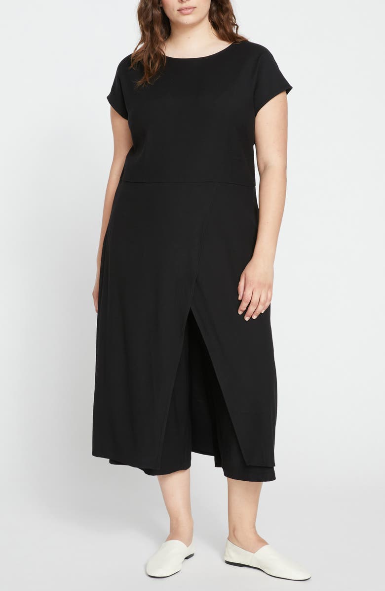 Universal Standard Adda Double Luxe Crepe Tunic, Main, color, 