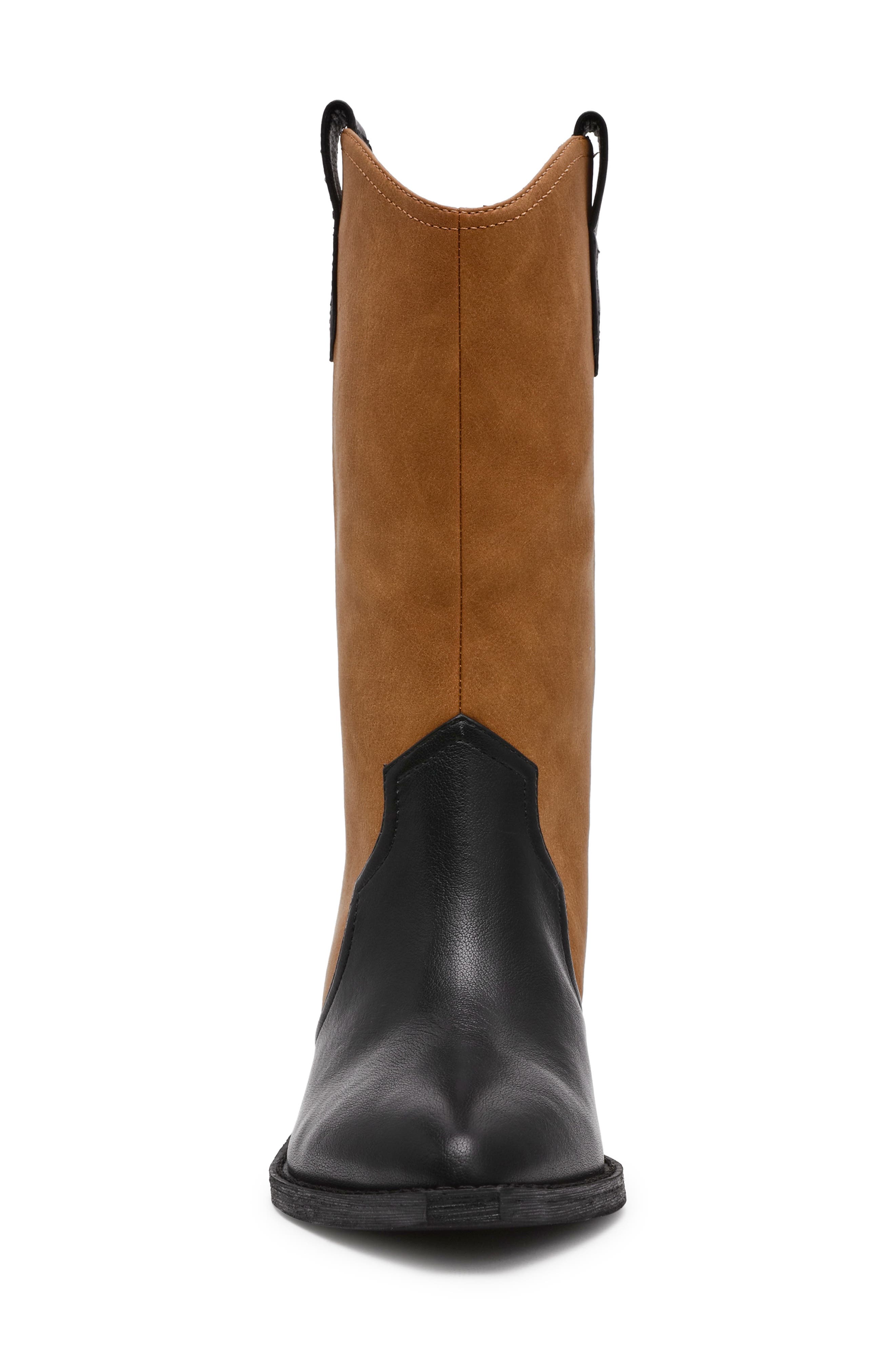 DV by Dolce Vita Korbella Western Boot, Alternate, color, Black Tan