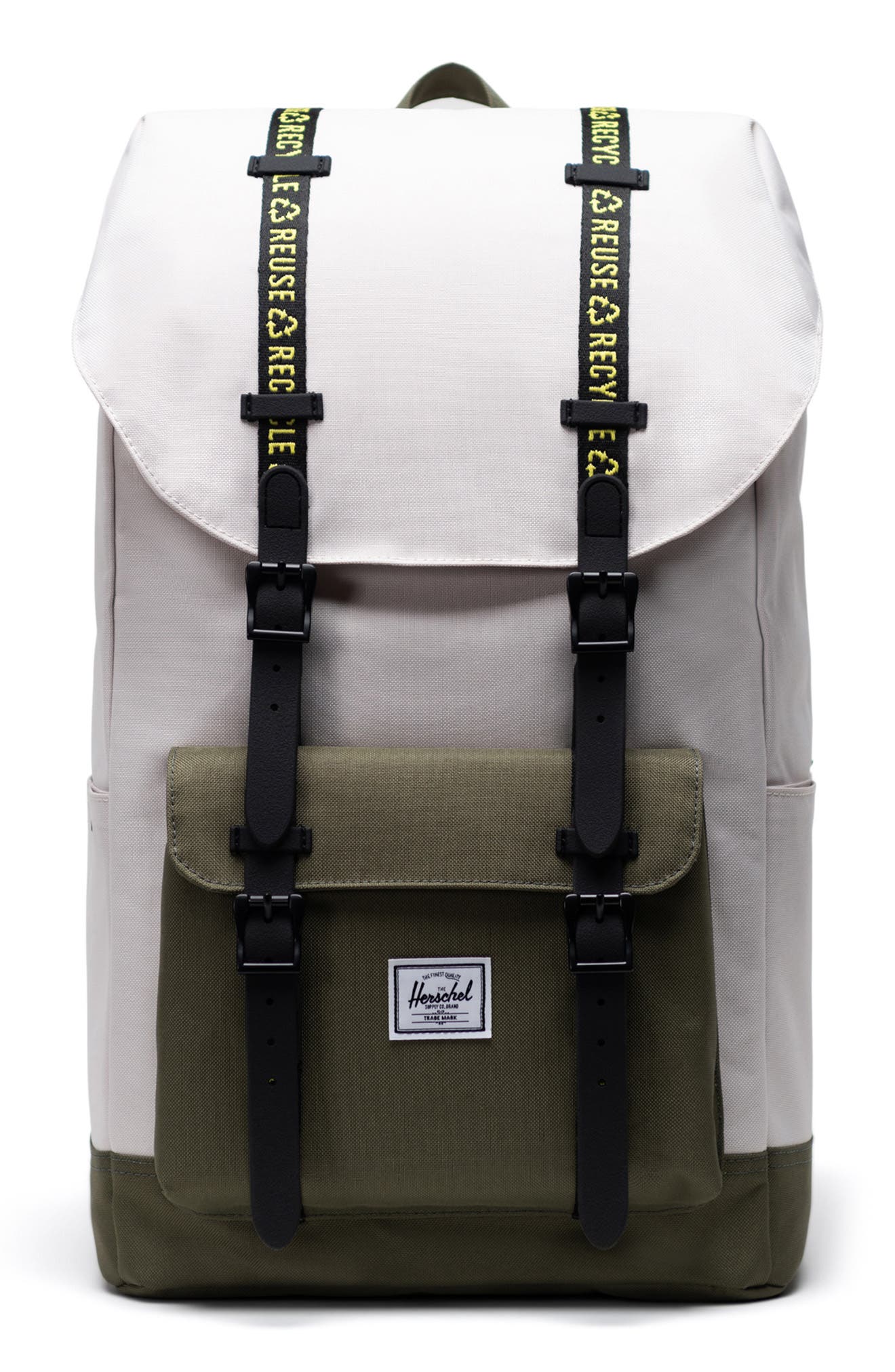 Little America Backpack, Main, color, MOONBEAM/ IVY GREEN