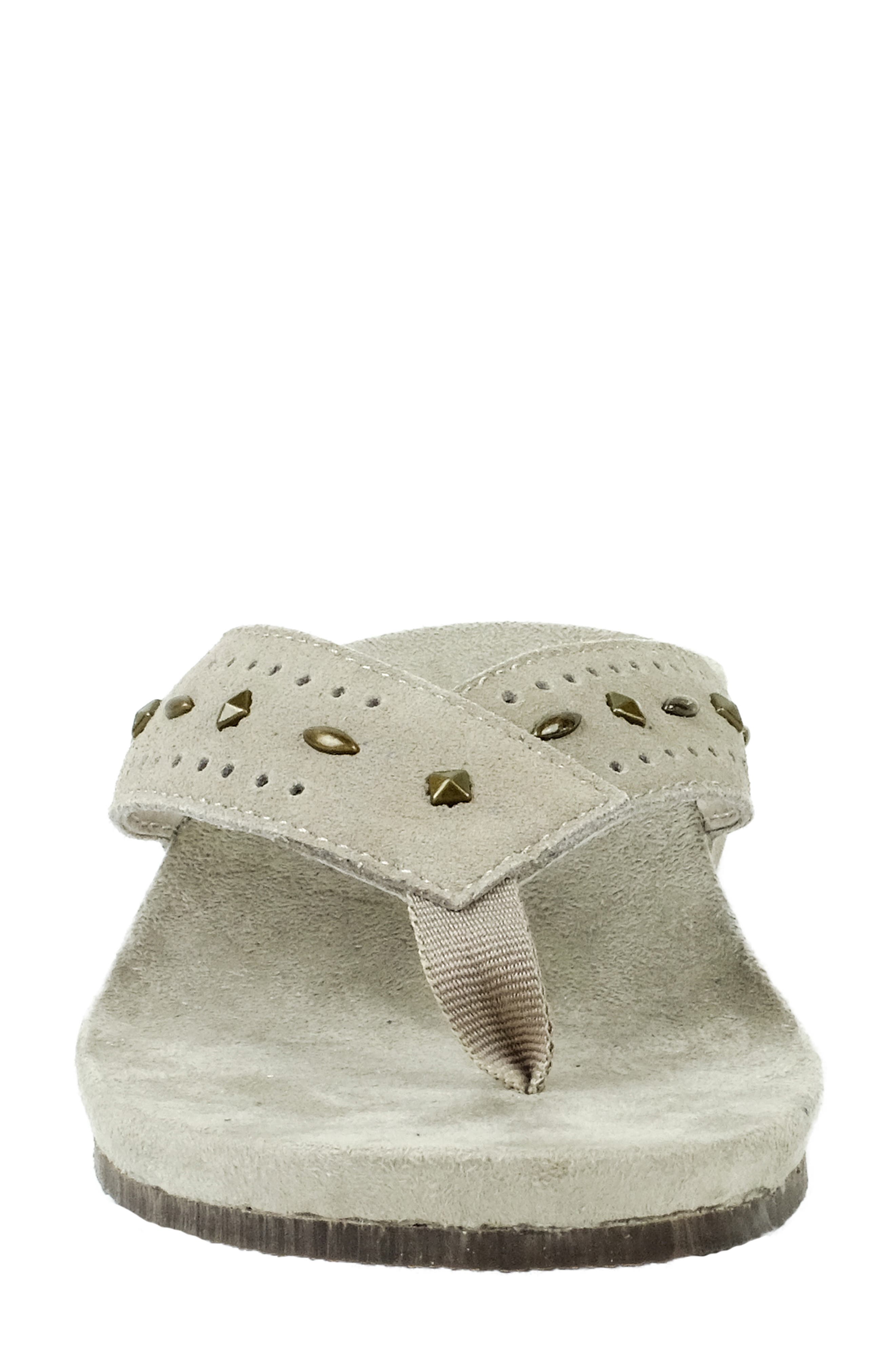 Revitalign Kena Stud Orthotic Flip Flop, Alternate, color, Sand