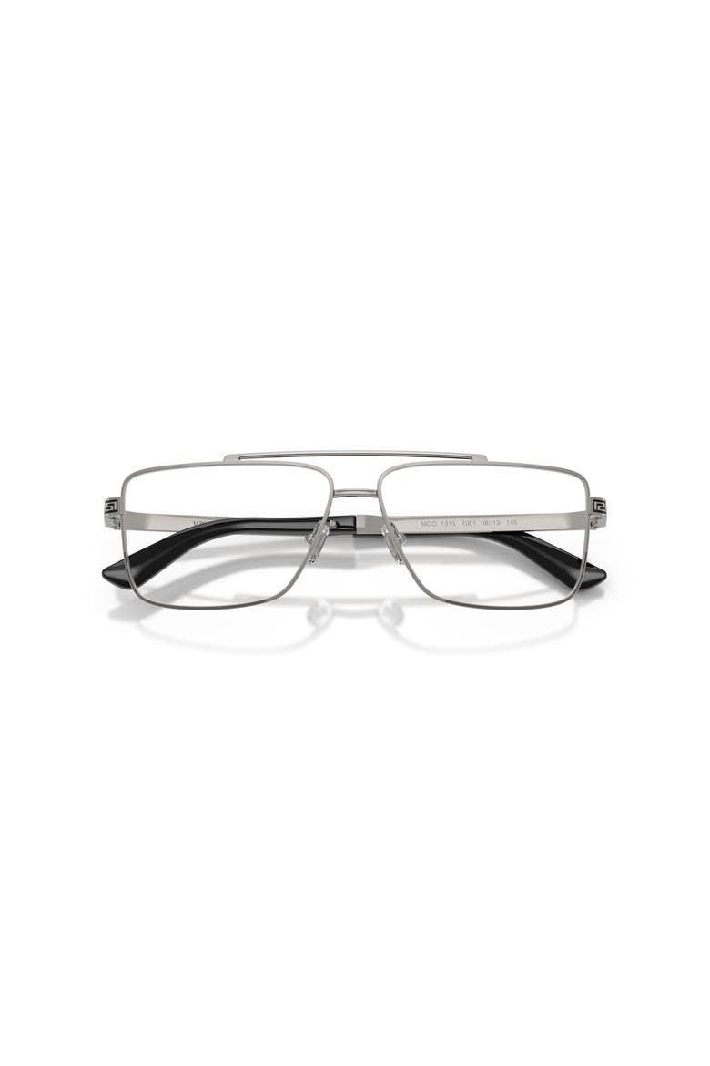 56mm Rectangle optical glasses, Alternate, color, Grey