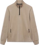 MANGO Sudadera Comfort Stretch Quarter Zip Sweatshirt