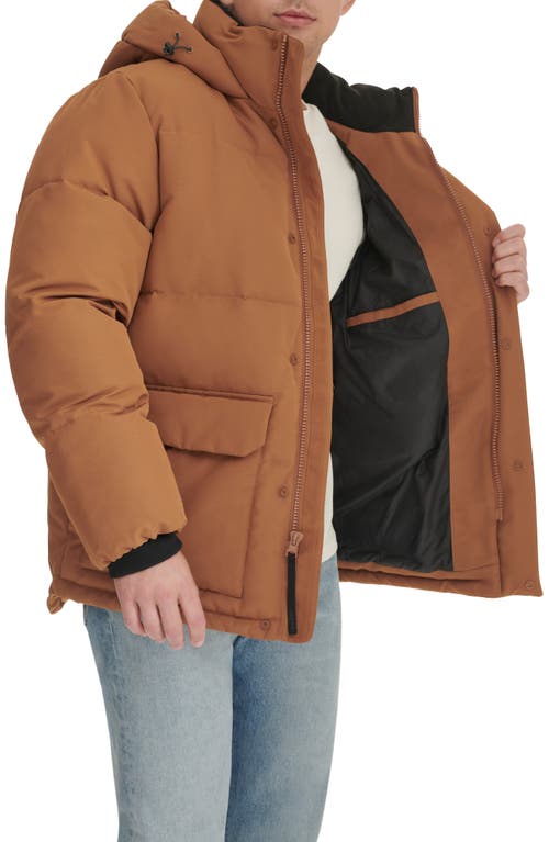 Levi's Arctic Cloth Heavyweight Parka In Brown