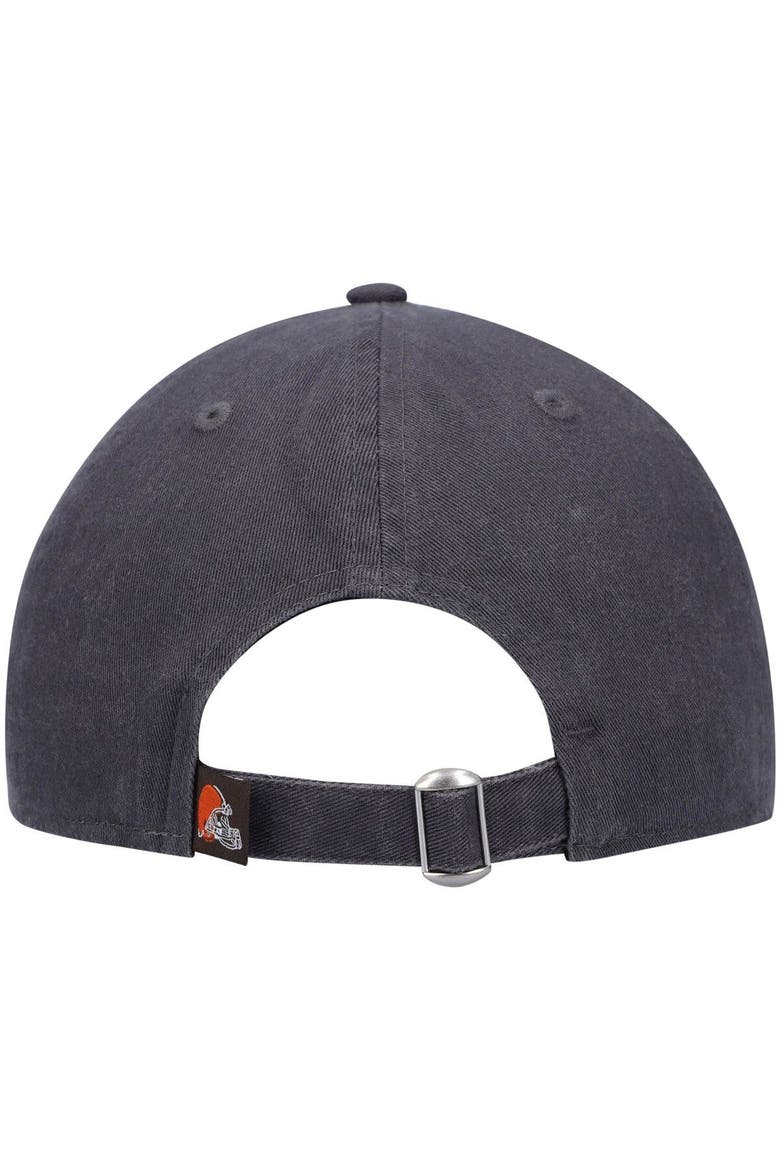 Men's New Era Graphite Cleveland Browns Icon Core Classic 2.0 9TWENTY Adjustable Hat, Alternate, color, Graphite