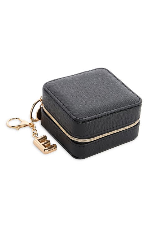 Detachable Initial Charm Jewelry Box