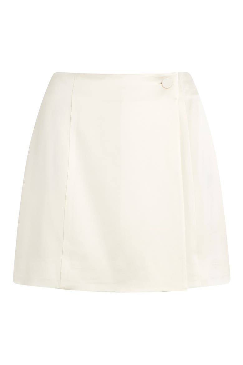 The Love Struck Wrap Miniskirt, Alternate, color, IVORY