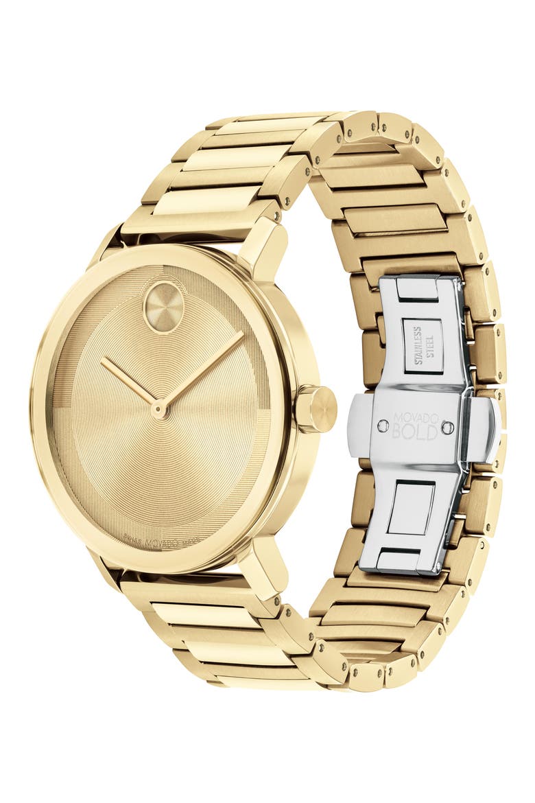 Bold Evolution 2.0 Bracelet Watch, 40mm, Alternate, color, GOLD DIAL
