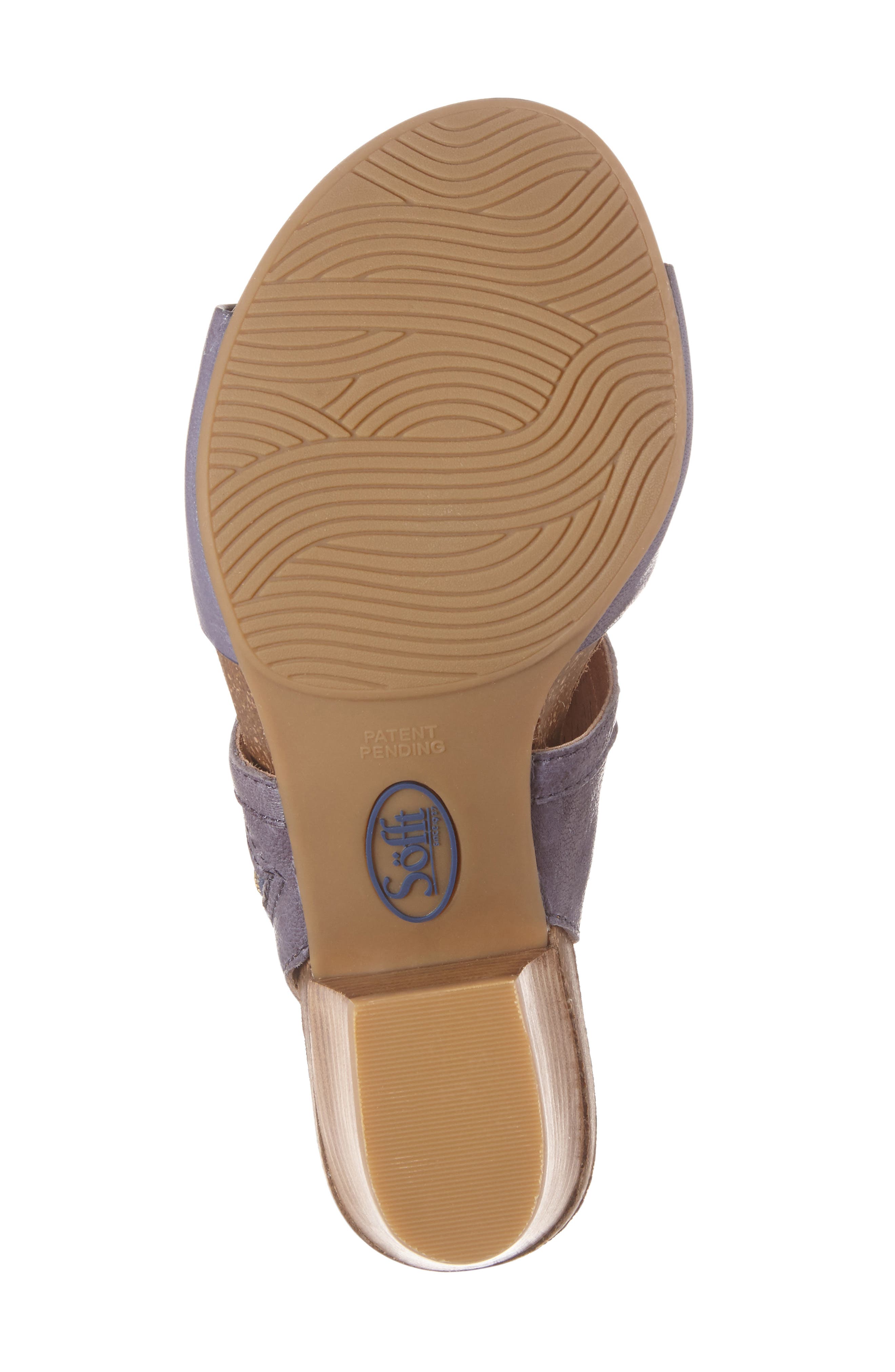 Milan Block Heel Sandal, Alternate, color, DENIM LEATHER
