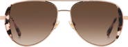 Kate Spade 53mm aviator sunglasses