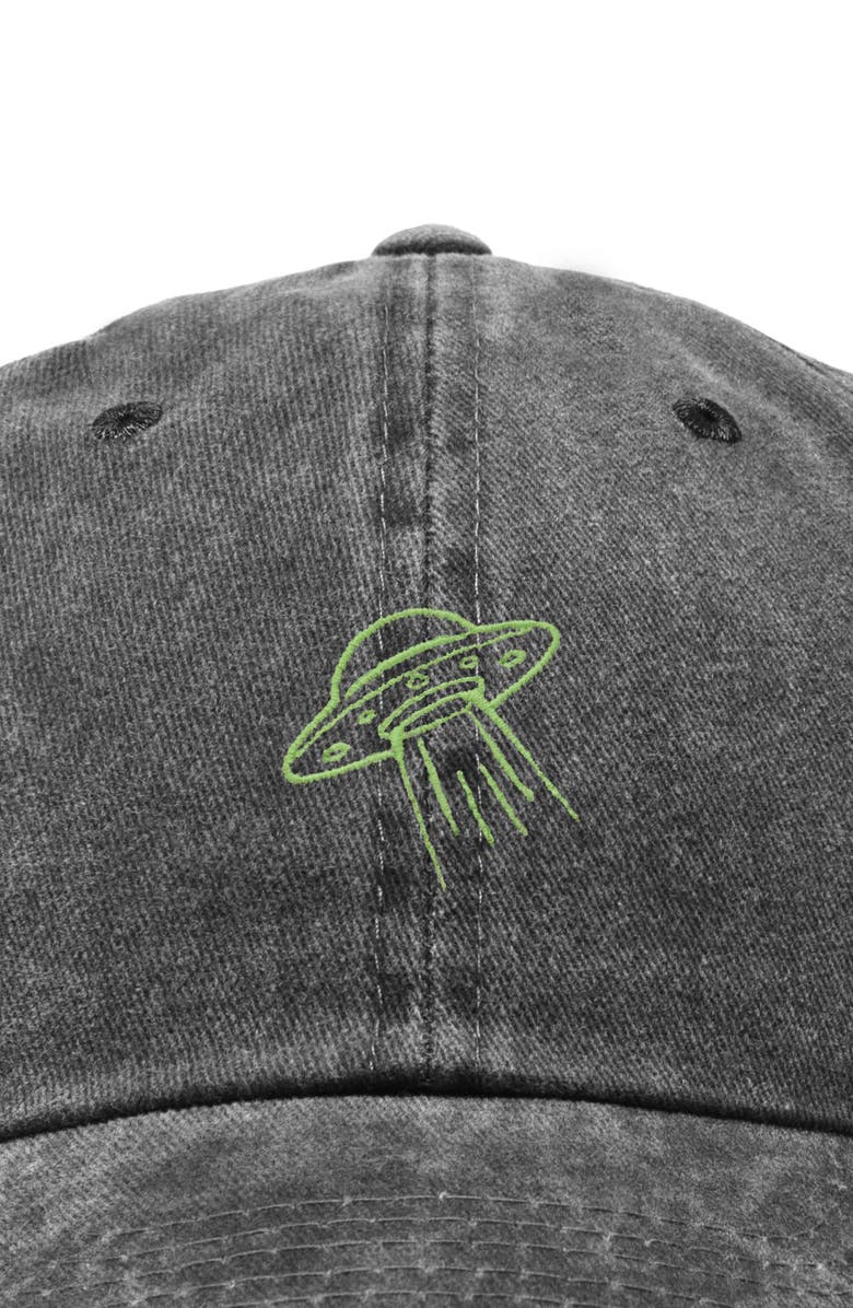 Dalix UFO Hat, Alternate, color, Washed Black