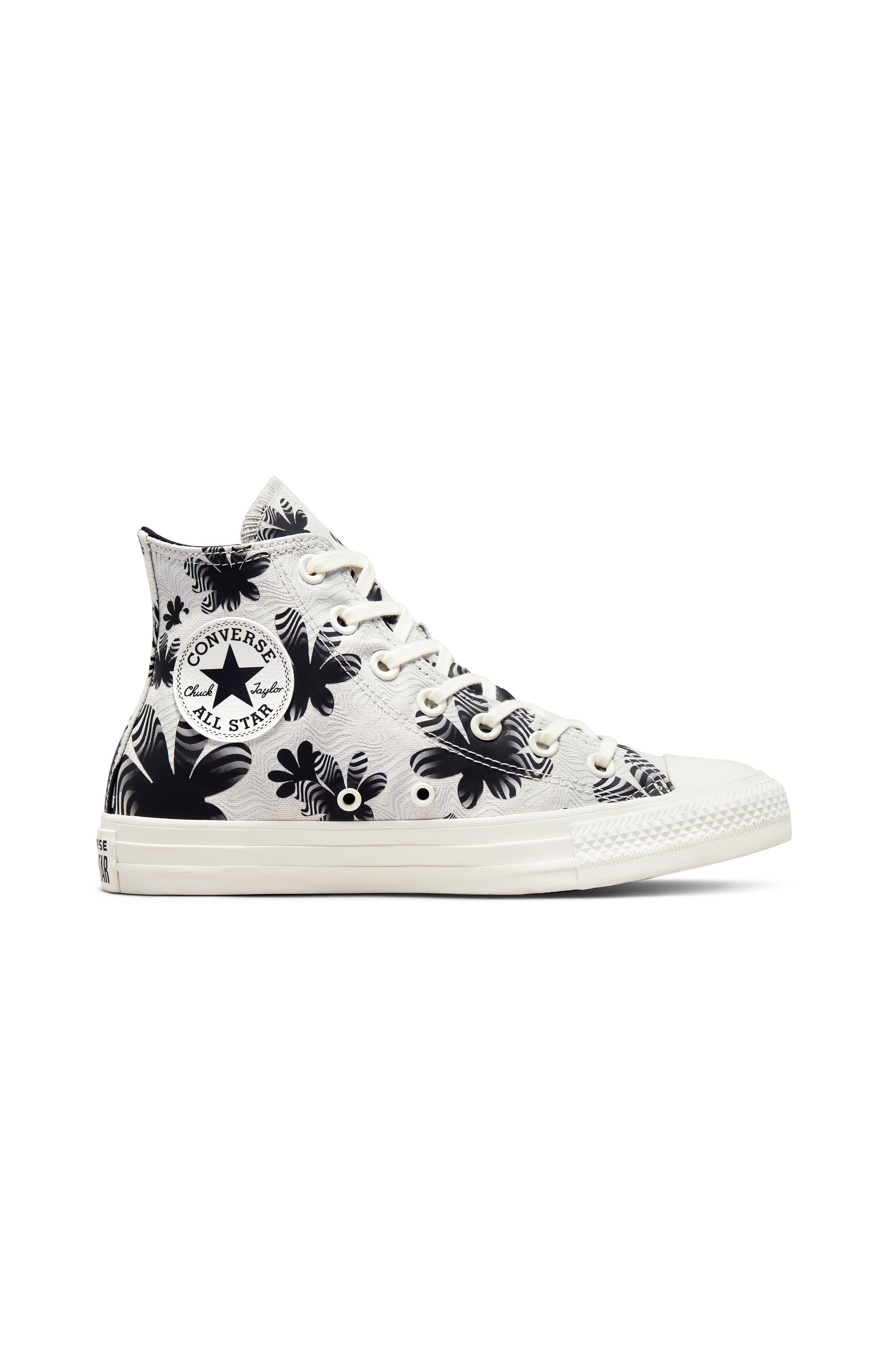 Converse Chuck Taylor<sup>®</sup> All Star<sup>®</sup> Hi Heatwave Floral Sneaker, Alternate, color, 