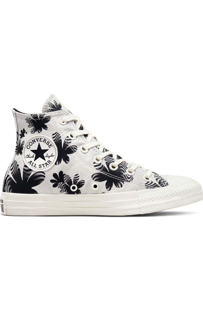 Converse Chuck Taylor<sup>®</sup> All Star<sup>®</sup> Hi Heatwave Floral Sneaker, Alternate, color,