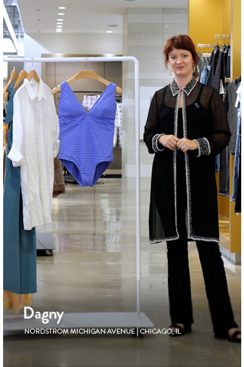 Capri Panel Line Multifit One-Piece Swimsuit video