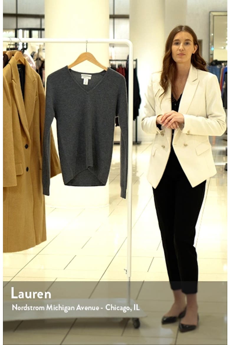 Cashmere V-Neck Sweater video