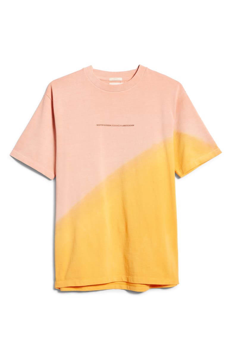 Scotch & Soda Men's Gradient Tie Dye T-Shirt, Alternate, color, 