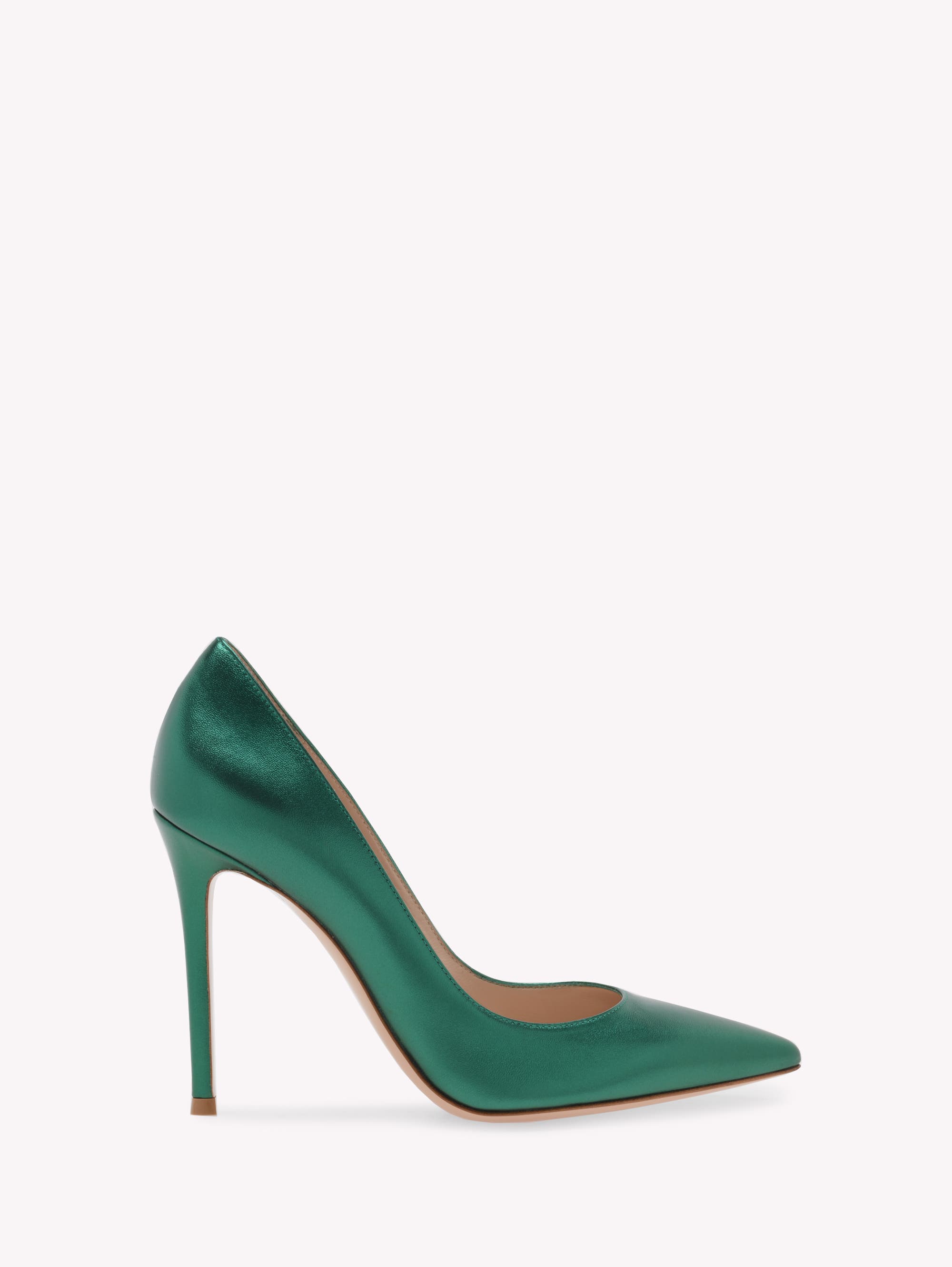 Green Lamb Leather