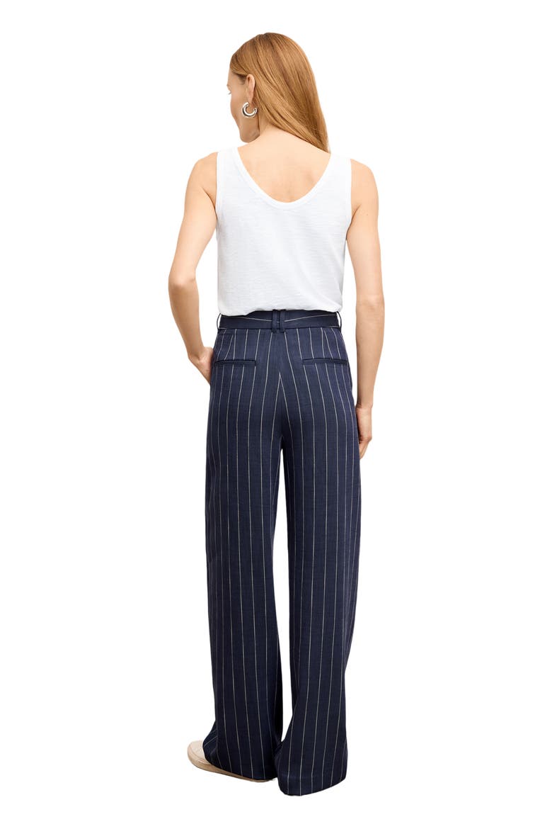 Fitz Trouser, Alternate, color, Navy/Ivory