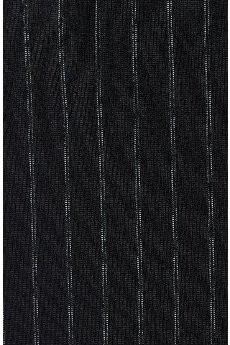 Pinstripe Pull-On Wide Leg Pants, Alternate, color, NAVY