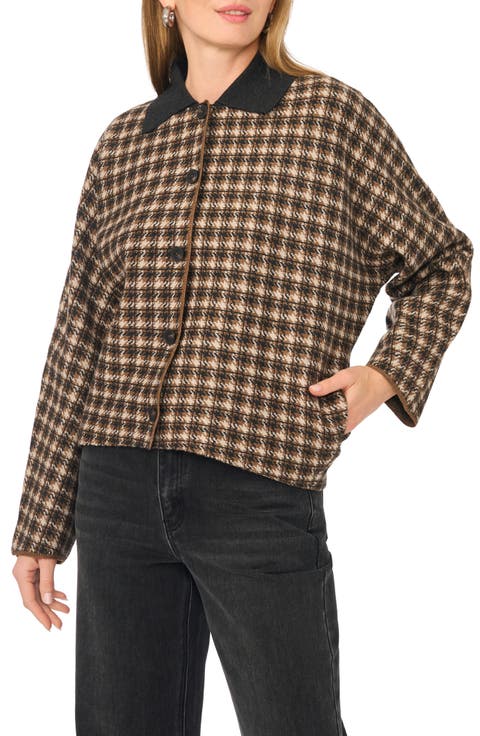 Button Front Sweater Jacket
