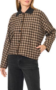 1.STATE Button Front Sweater Jacket