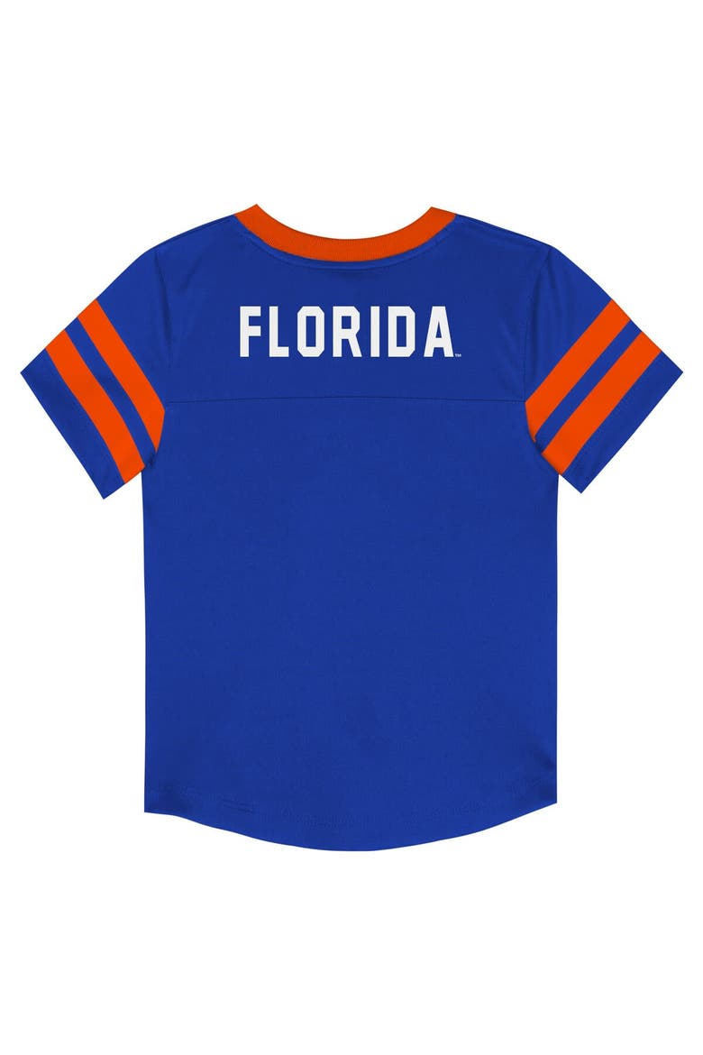 Youth Outerstuff Royal Florida Gators Red Zone Two-Piece V-Neck Top and Pants Set, Alternate, color, Royal